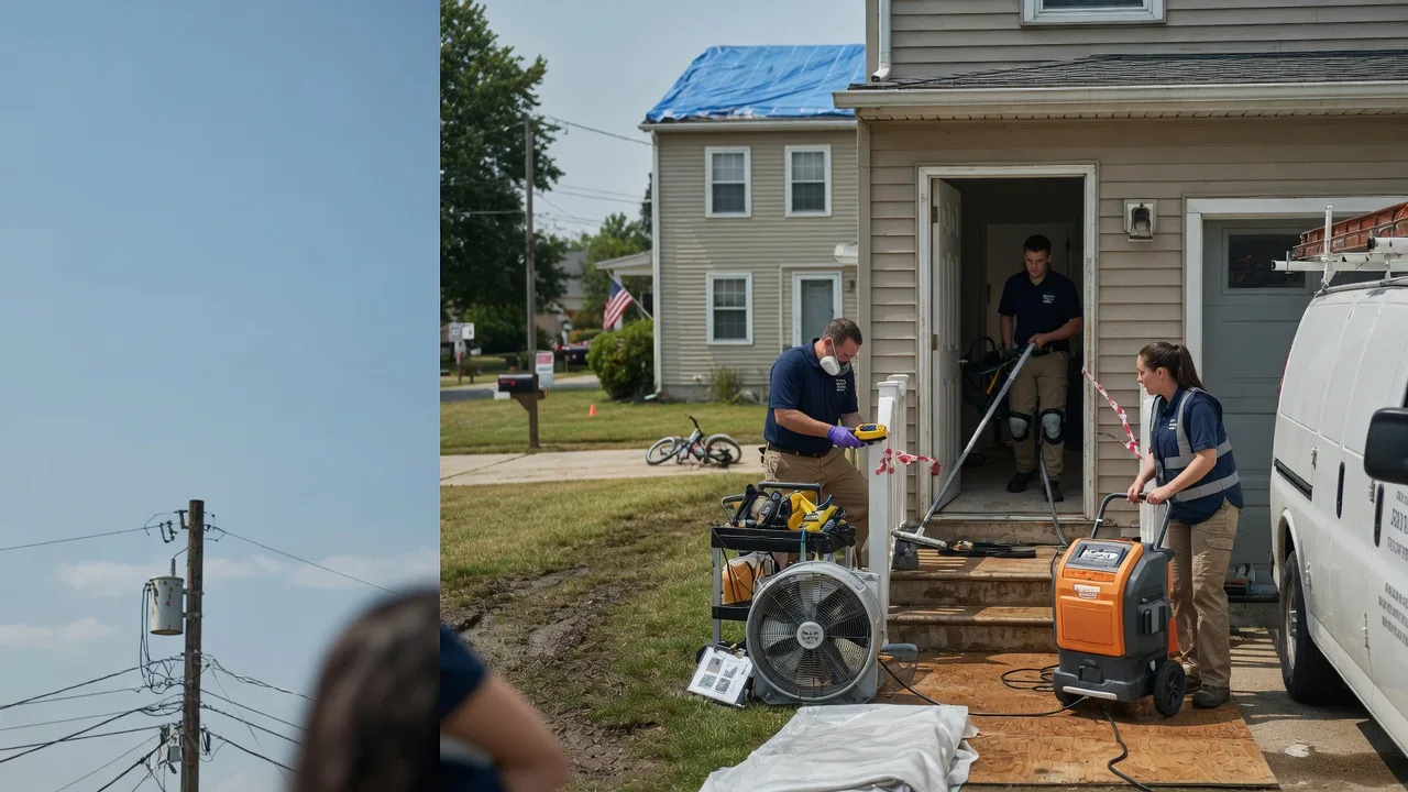 Water Damage Repair in La Valle, WI near me